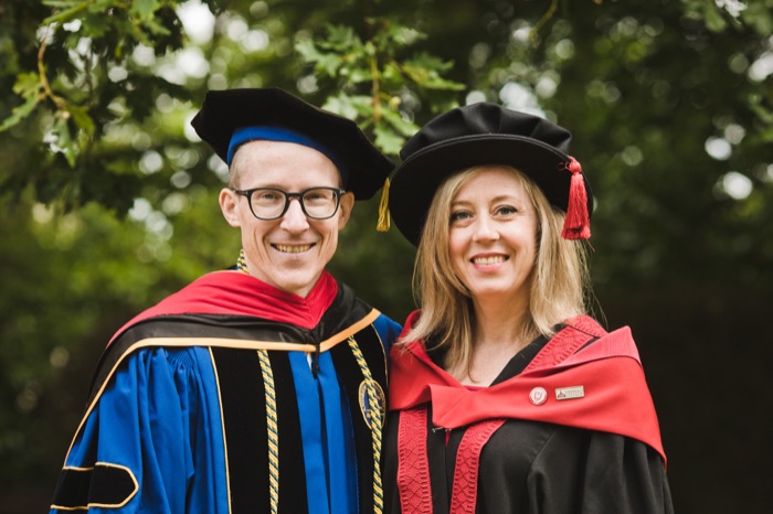Dr Lubica and Dr Eike Mueller