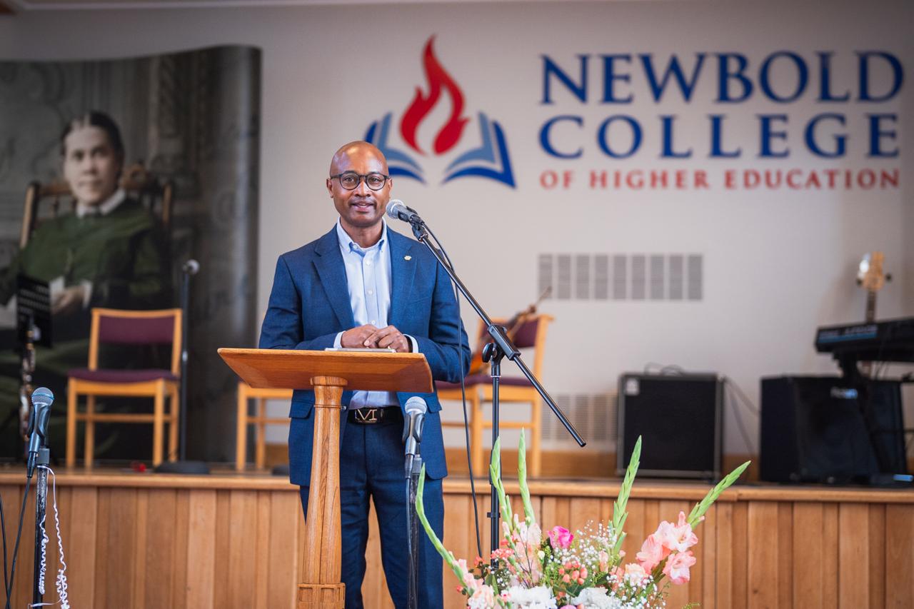Pr Rory Mendez speaking at the Ellen G. White Youth Symposium